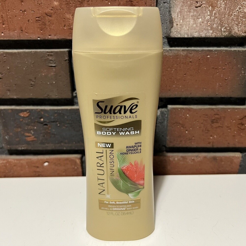 Suave Professionals Awapuhi Ginger Honeysuckle Softening Body Wash 12oz